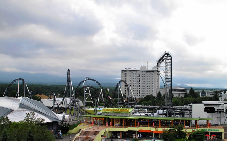 Don't miss the Fuji-Q Highland amusement park and its extreme attractions