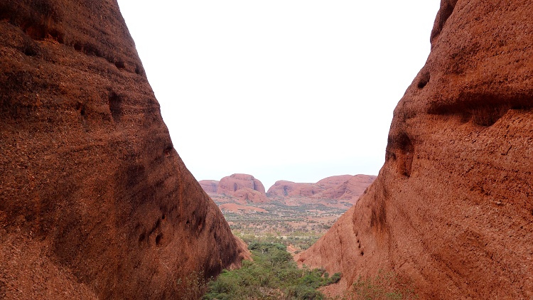 Kata Tjuta (The Olgas) is less known but well worth visiting