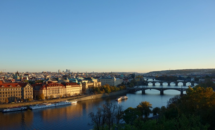 Prague and its many bridges