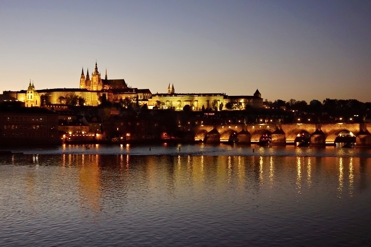 Magical Prague at night