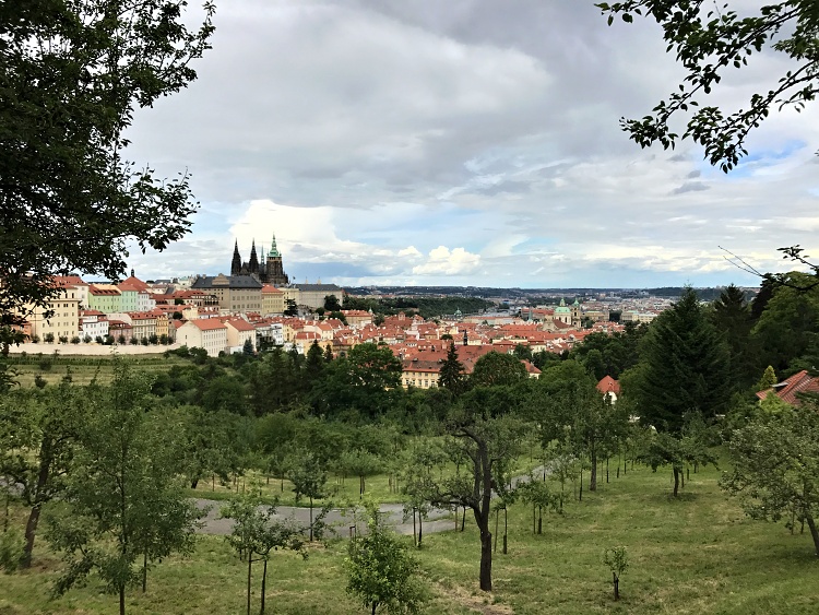 Stunning views of Prague from Petrin