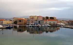The Old Venetian Harbour, Chania, Crete, Greece