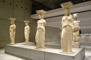 The Caryatids, The Acropolis Museum, Athens, Greece