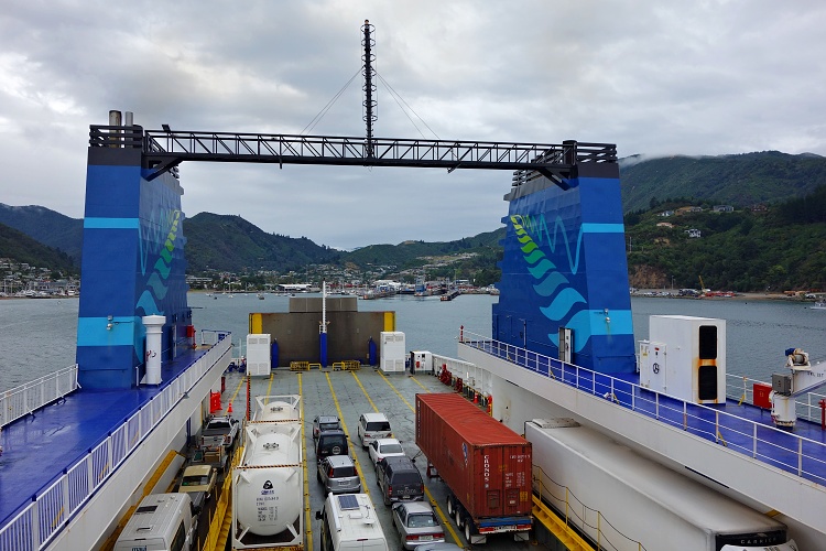 Interislander Ferry, Picton to Wellington, New Zealand