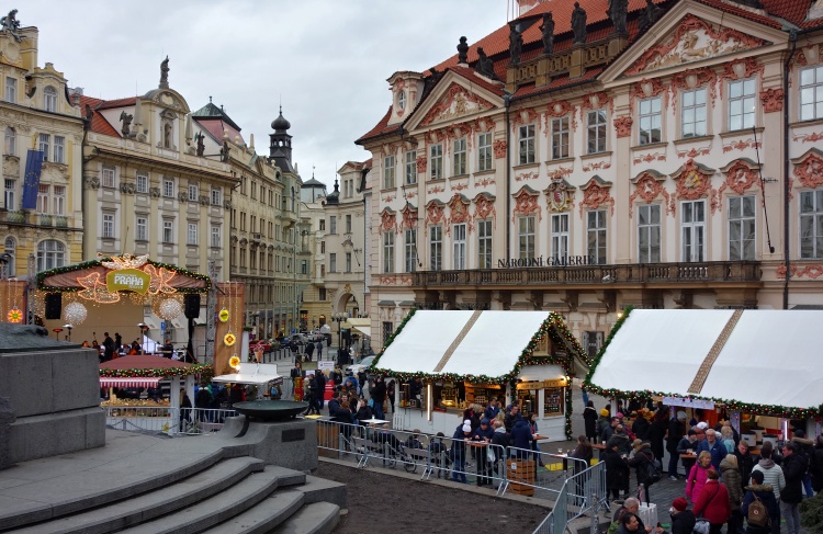 Prague becomes even more magical during Christmas time