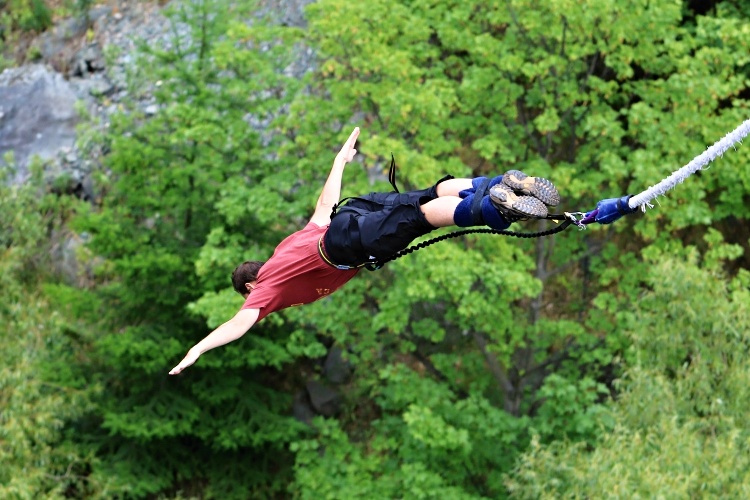 Bungee jumping is a great experience but it’s not for everyone