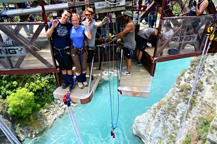 Sometimes you just need to jump (Kawarau Bridge Bungy, Queenstown, New Zealand)