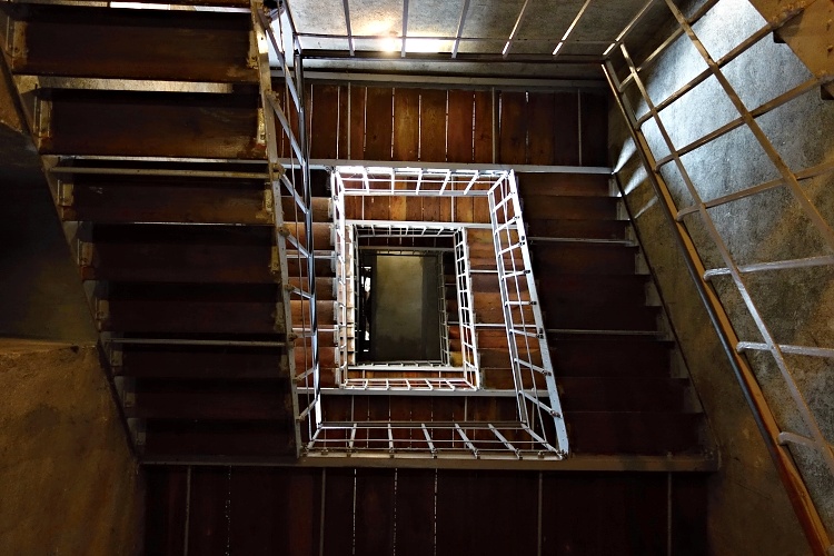 Climbing the stairs in the towers of St. Peter and Paul's Cathedral is an experience on its own (and the great views of the city are so worth it)