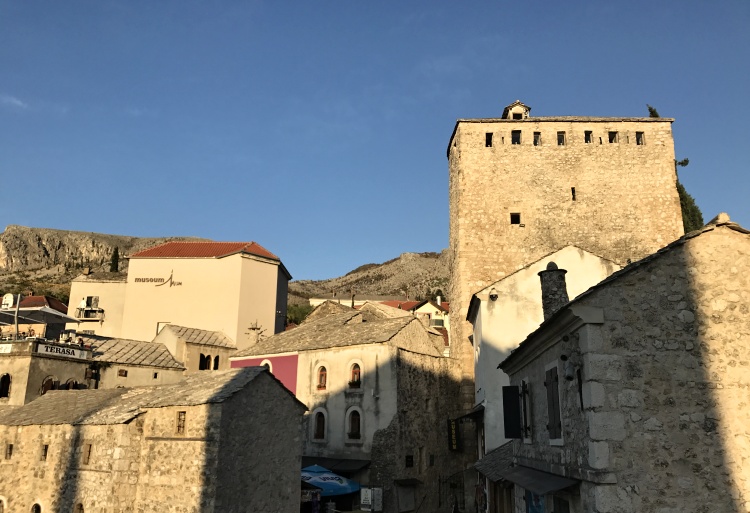 Mostar went through tough times during the Bosnian war