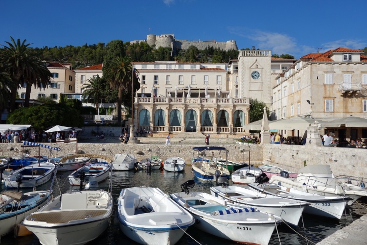 Hvar is the sunniest island in Croatia