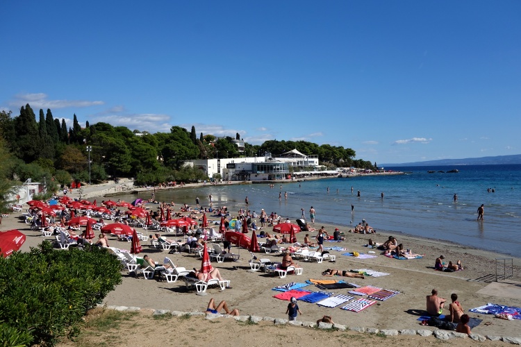 Bacvice Beach is great for families