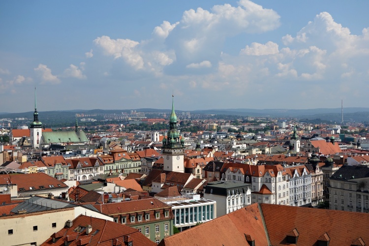 Climb the towers of the Cathedral of St. Peter and Paul for the best views of Brno