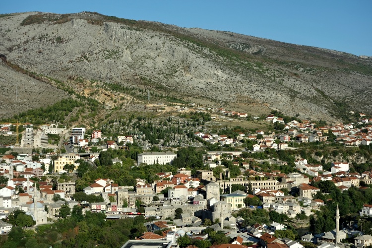You can get some of the best views of Mostar in the Peace Bell Tower