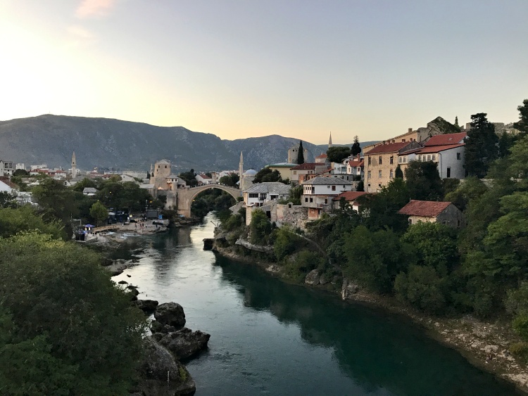 The iconic Old Bridge in Mostar is a UNESCO World Heritage Site