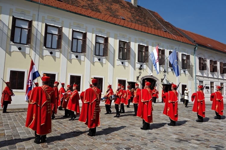 Change of the guard in St. Mark's Square is a great experience