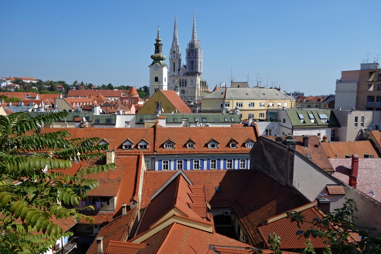 The Upper Town is the historical core of Zagreb