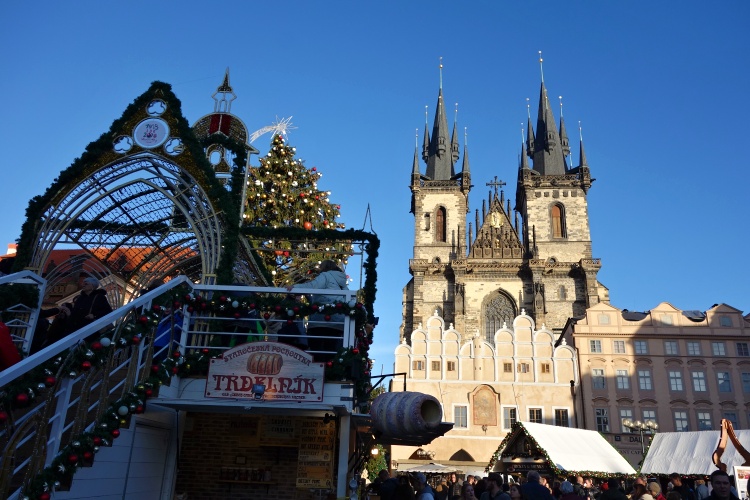 Prague becomes even more magical during Christmas time