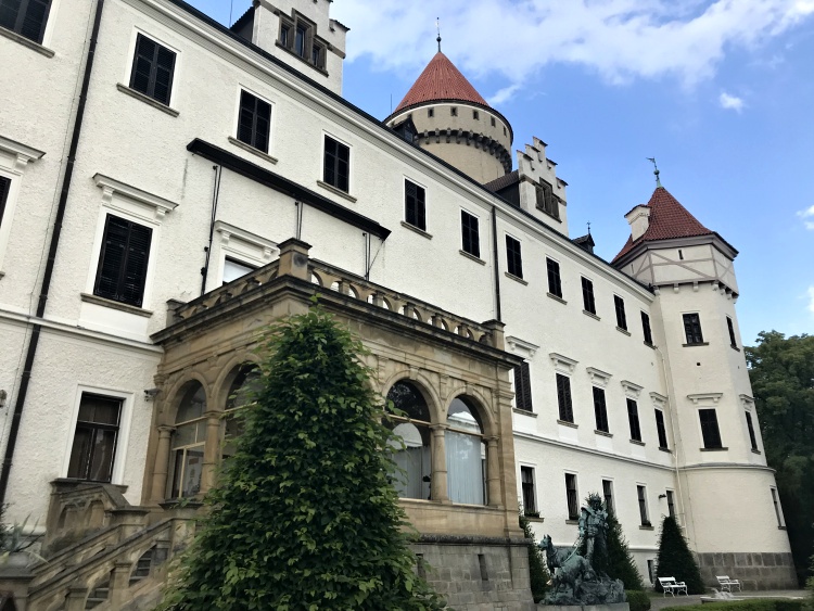 Konopiste Chateau is within easy reach from Prague