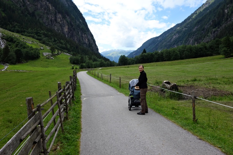 Enjoying the Austrian Alps