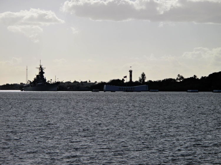 We have seen the Battleship Missouri and USS Arizona Memorials only from the distance